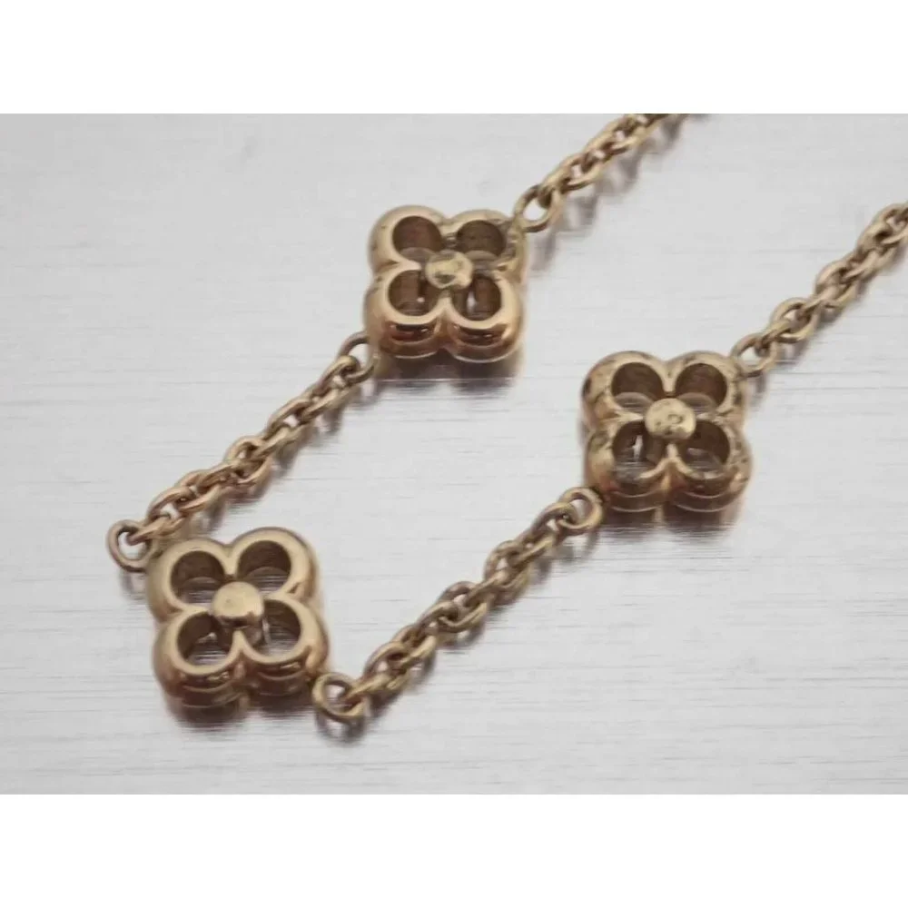 Auth Louis Vuitton Flower Full Chain #38009L27B - Picture 6 of 12
